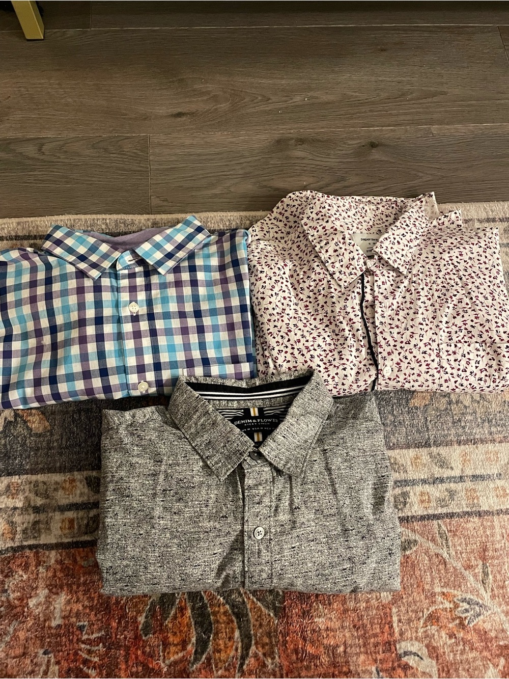 3 Men’s Button-Downs